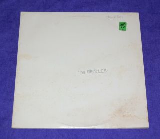The Beatles White Album 12 " Vinyl Double Lp Record On Capitol Records Swbo 101