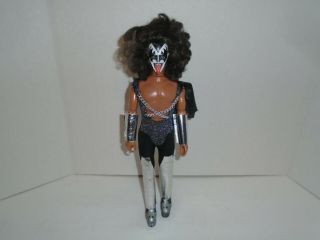 Kiss Gene Simmons Complete Mego Doll Figure - 1977 Vintage Aucoin