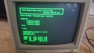 Rare Vintage Commodore PC 75BM13 Monochrome Monitor. 3