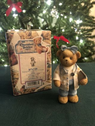 Cherished Teddies “helping Others Is The Best Part Of My Job” “paula” 874728