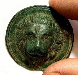 Rare Ancient Roman Bronze Lion 