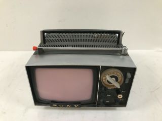 Vintage Sony Micro Television Sony 5 - 303w Micro Tv