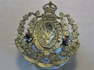 NORTH WEST MOUNTED POLICE CAP BADGE NWMP 2