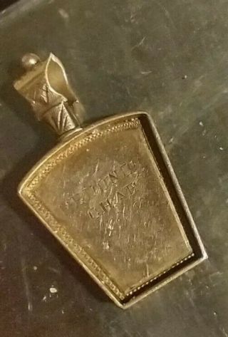 10K - MASONIC,  FREEMASON,  PENDANT Royal Arch GOLD vintage 5.  62grams 2