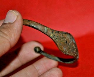 Extremely Rare Ancient Viking Bracelet Bronze Color Artifact Stunning Rare Type 3