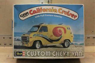 Vintage 1976 Revell Car Craft California Cruiser Model Kit H - 1395 Box