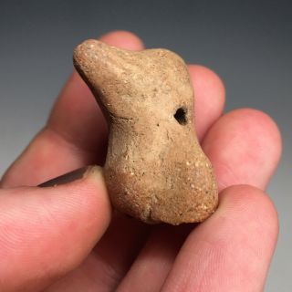 Pre - Columbian Terracotta Pottery Bird Whistle (FUNCTIONING) Pendant 2