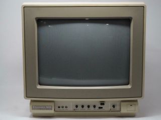 Vintage Commodore 1802 Crt Color Computer Monitor Great