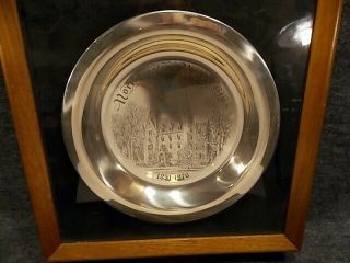 Northwestern University Official Sterling Silver Plate Etched Limited Edition