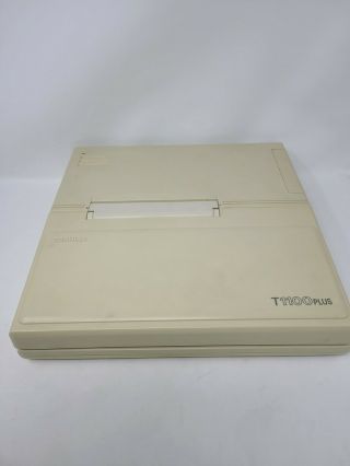 Toshiba T1100 Plus Vintage Laptop (model Pa7027u) Retro Computer