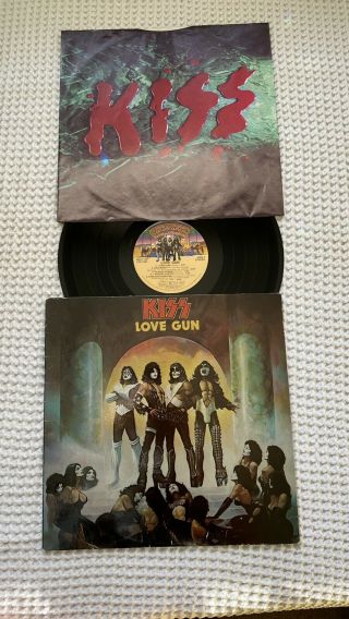 Kiss Love Gun Lp Vinyl 1977 Casablanca Records Nblp 7057