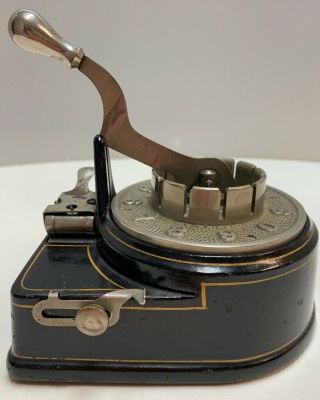 Check Writer Antique U.  S.  Patented 1895 Vintage