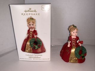 Hallmark Keepsake Ornament Colonial Christmas 17th In Series 2012