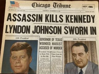 John F Kennedy Assassination Memorabilia,  LBJ - 8 newspapers,  12 magazines 3