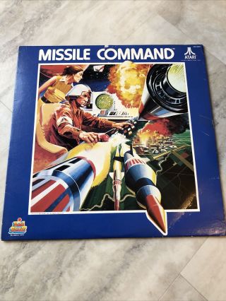 Atari Missile Command 1982 Childrens Rare Vinyl Lp Kid Stuff 5031 Video Game