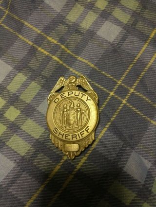 Early Deputy Sheriff Badge Late 1920’s - 1930’s Eagle