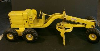 Vintage Doepke Model Toys Pressed Steel Road Grader - Very Good - 26 " Long