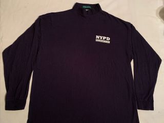 NYPD York City Police Shirt Sz XL Queens NYC Detective 3