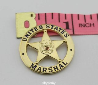 Us Marshal Lapel Hat - 10 Pins