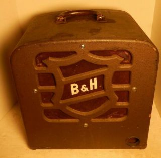 Vintage Bell & Howell 16mm Filmosound Des 185 B1 Speaker & Cables Speaker 16863