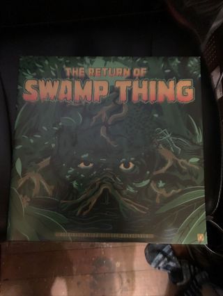 The Return Of Swamp Thing Black Vinyl Terror Vision