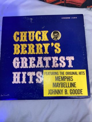 Chuck Berry Chuck Berrys Greatest Hits Vinyl Lp