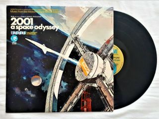 2001 A Space Odyssey 1968 Film Soundtrack Vinyl 12” Lp Stanley Kubrick