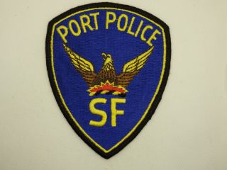 San Francisco Port Police Patch,  California
