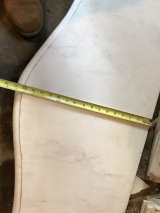 White Carrera Marble Fireplace Mantle