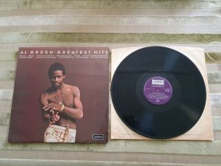 Al Green Greatest Hits Vinyl Album Record Lp London Shu 8481 Vg/vg,
