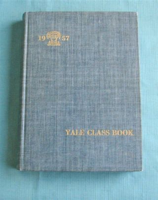 1957 Yale University Class Book Yearbook