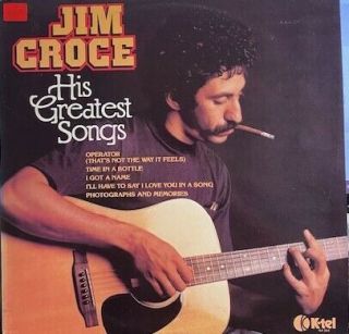 Jim Croce - His Greatest Hits - Vinyl Lp - 1980