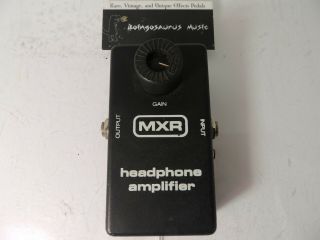 Vintage Mxr Headphone Amp Amplifier Preamp Boost Booster Usa