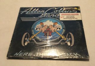 Allen Collins Band.  Here,  There & Back.  33 Rpm Lp Mca Lynyrd Skynyrd 1983 Shrink