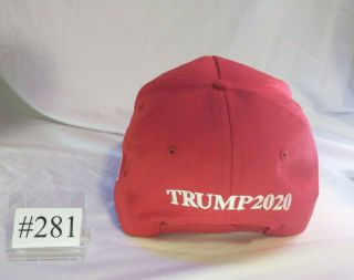 MAGA hat by Cali - Fame.  Trump 2020 campaign hat 281 3