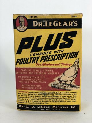Vintage Dr.  Legear 