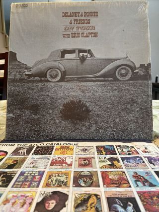 Delaney And Bonnie And Friends Clapton Atlantic Sd - 33 - 326 Stereo " On Tour.  " Lp