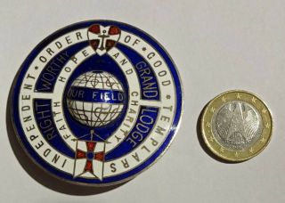 Right Worthy Grand Lodge IOGT big sice badge medal medaille - Good Templars 2
