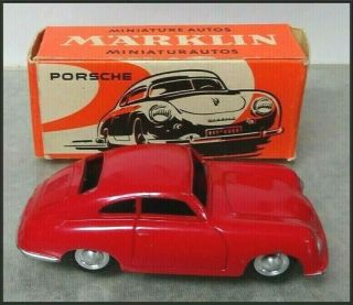 Vintage Marklin Miniature Porsche Toy Car 5524/2/8004 Germany