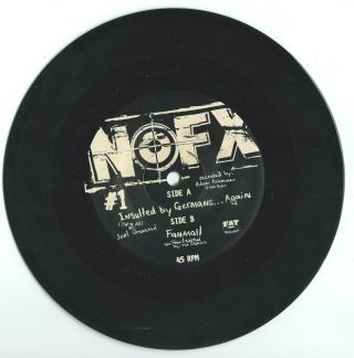 NOFX - Insulted By Germans - FAT WRECK CHORDS 7 
