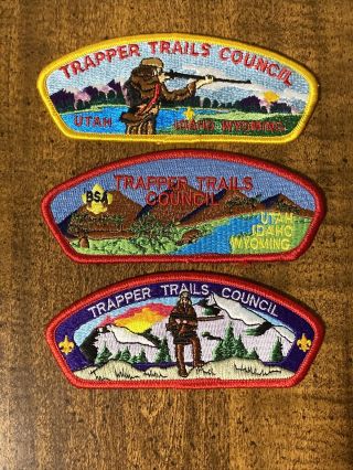 Merged BSA Trapper Trails Council CSP Set.  First 9 CSP’s.  All Set 2