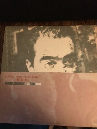 R.  E.  M Lifes Rich Pageant 1986 Vintage Vinyl Album Vgc
