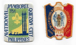 Boy Scout Set National Jamboree Philippines 1954 And 1958