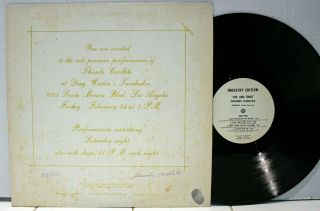 Rare Thumbs Carllile Lp - Life And Times - Buddy Emmons - Signed,  Numbered,  Ltd Ed.
