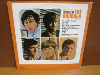 LP / The Best Of The Animals / 1966 Mono Pressing E - 4324 Gatefold 2