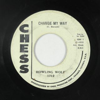 Blues R&B 45 - Howling Wolf - I ' m Leaving You - Chess - mp3 2