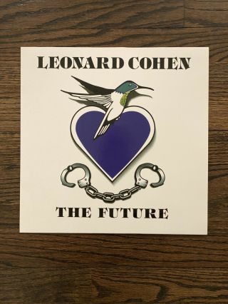 Leonard Cohen The Future 2012 Music On Vinyl Reissue Movlp503 Eu Import Ex