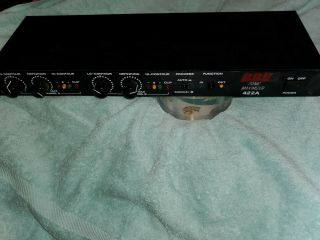 Vintage Bbe Sonic Maximizer 422a Rackmount Unit S/n D32950 Dom 9206 100/120 Volt