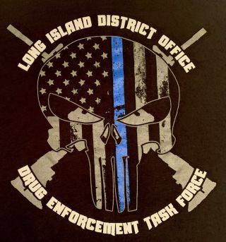 Nypd Nyc Police Department York City T - Shirt Sz 2xl Long Island Dea