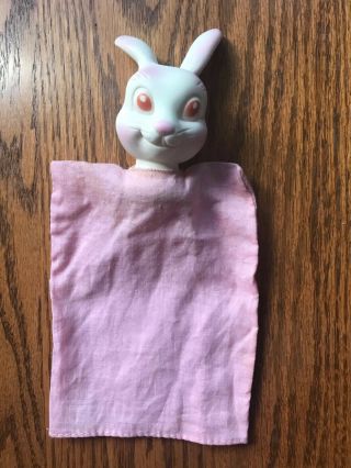 Vintage Avon Bunny Hand Puppet W/rabbit Head Collectible